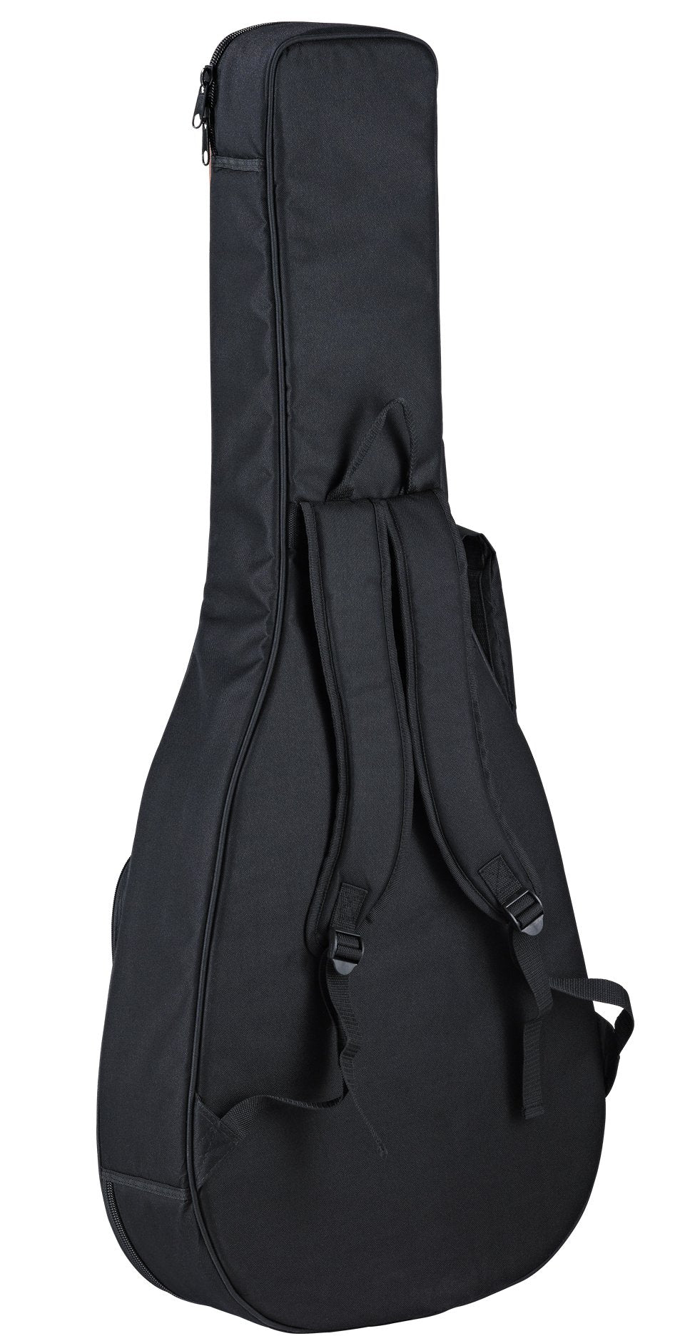 Ortega Guitars 3/4 Size Classical Guitar Pro Deluxe Gig Bag-Extra Thick Padding-Black (ONB34)